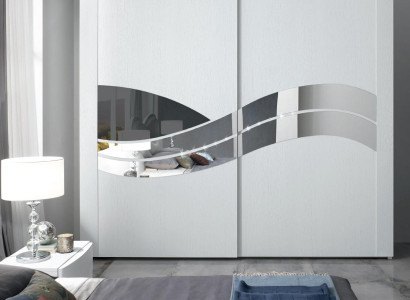 Wardrobe Designer Clothes cabinets Furniture Wood closet Wardrobe Mirror